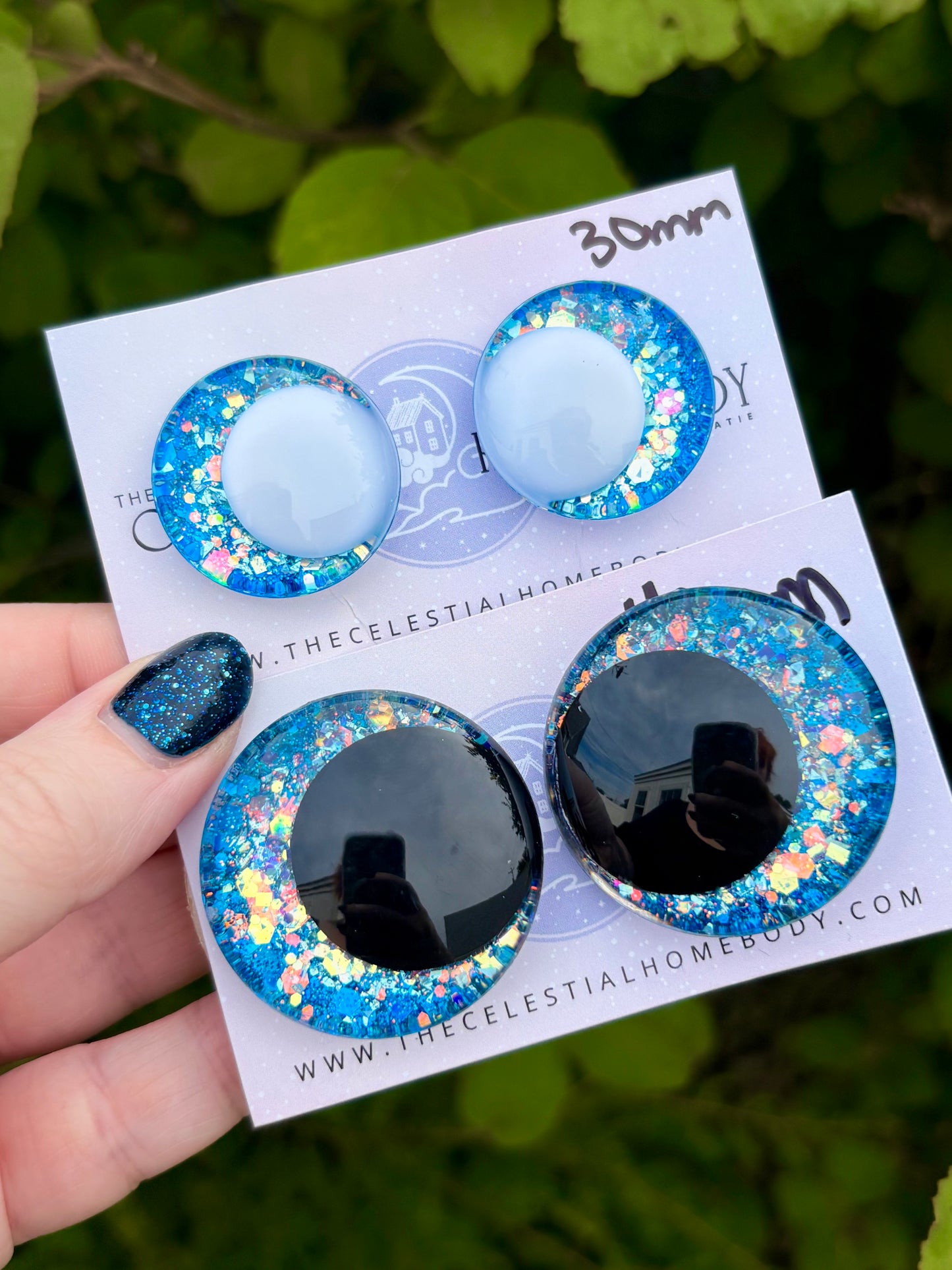 Sapphire Blue Birthstone - 3D Safety Eyes