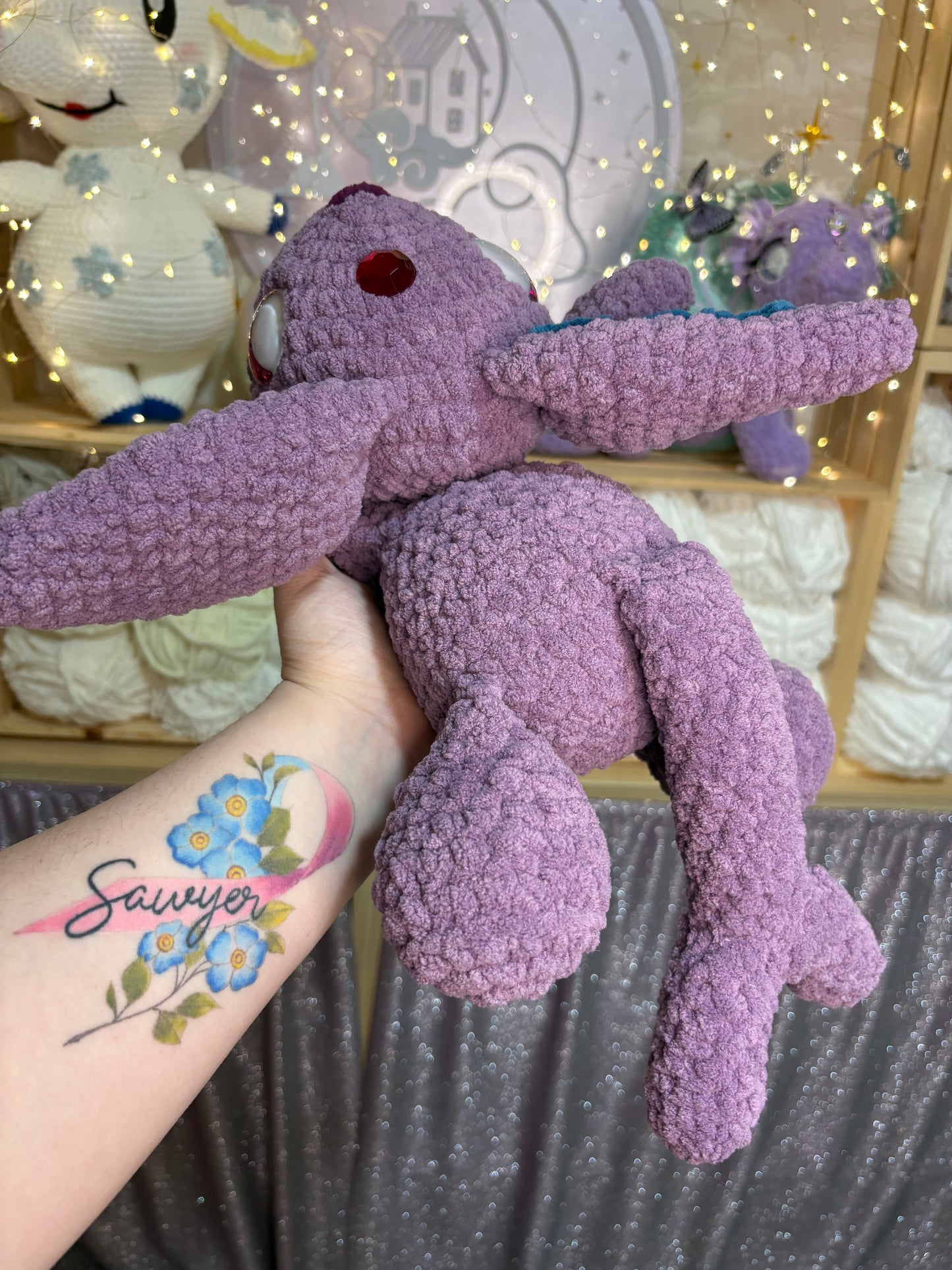 Phsycic Kitty Crochet Plushie
