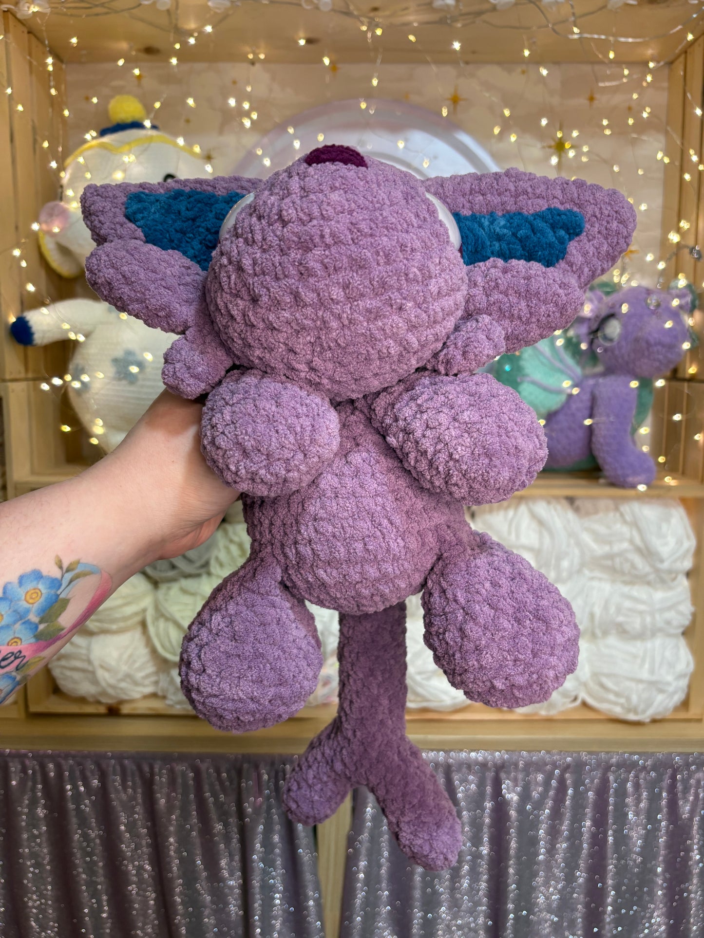 Phsycic Kitty Crochet Plushie