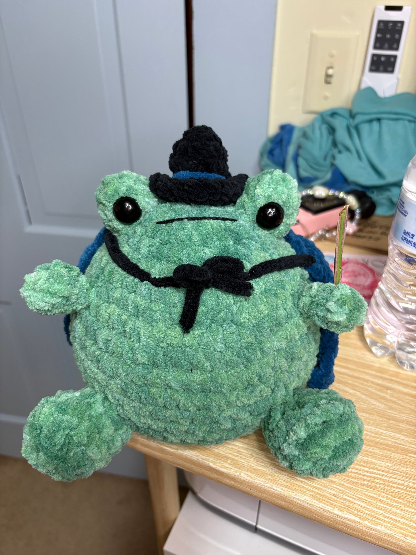 Wizard Frog Handmade Crochet Plushie