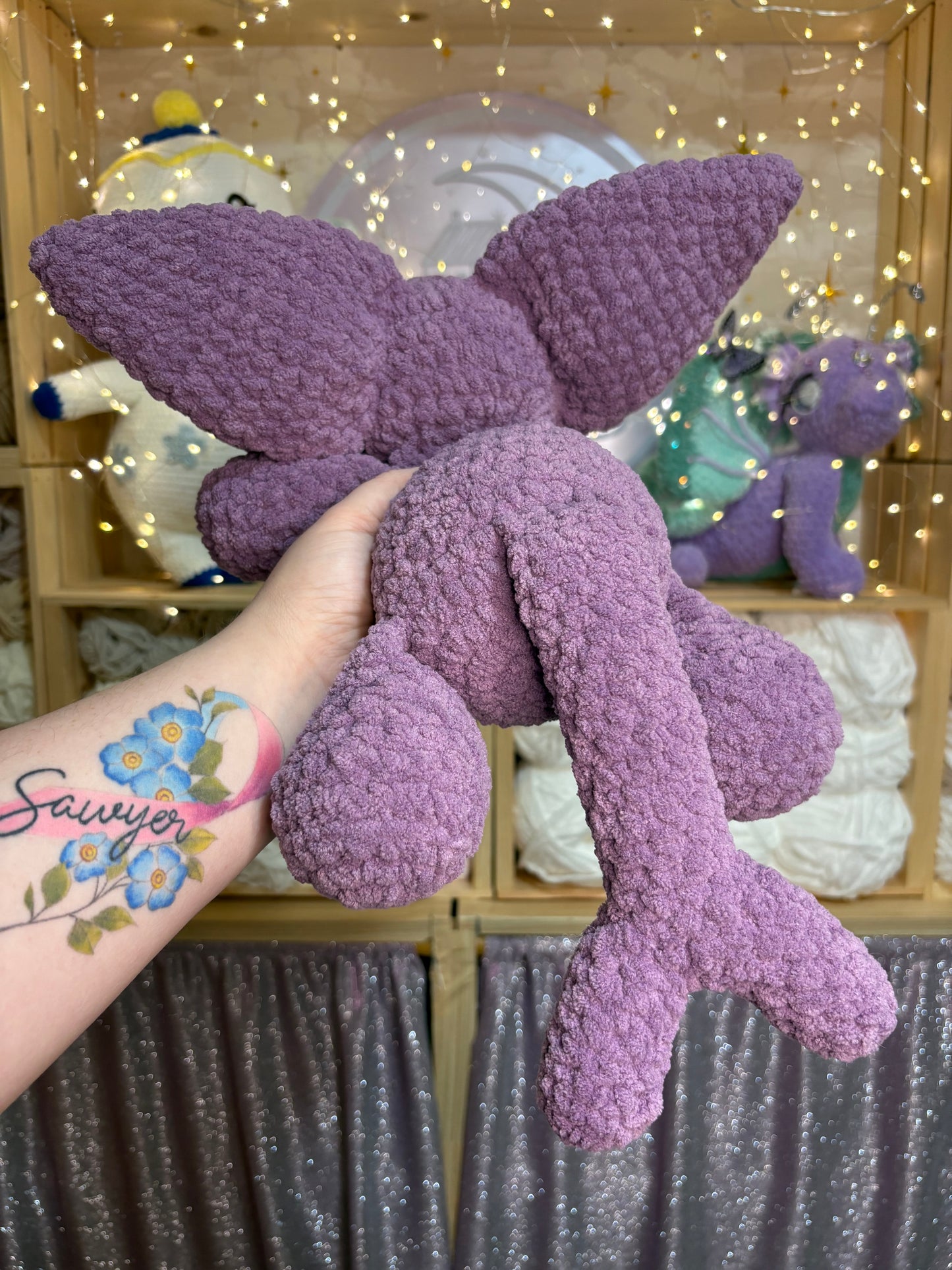 Phsycic Kitty Crochet Plushie