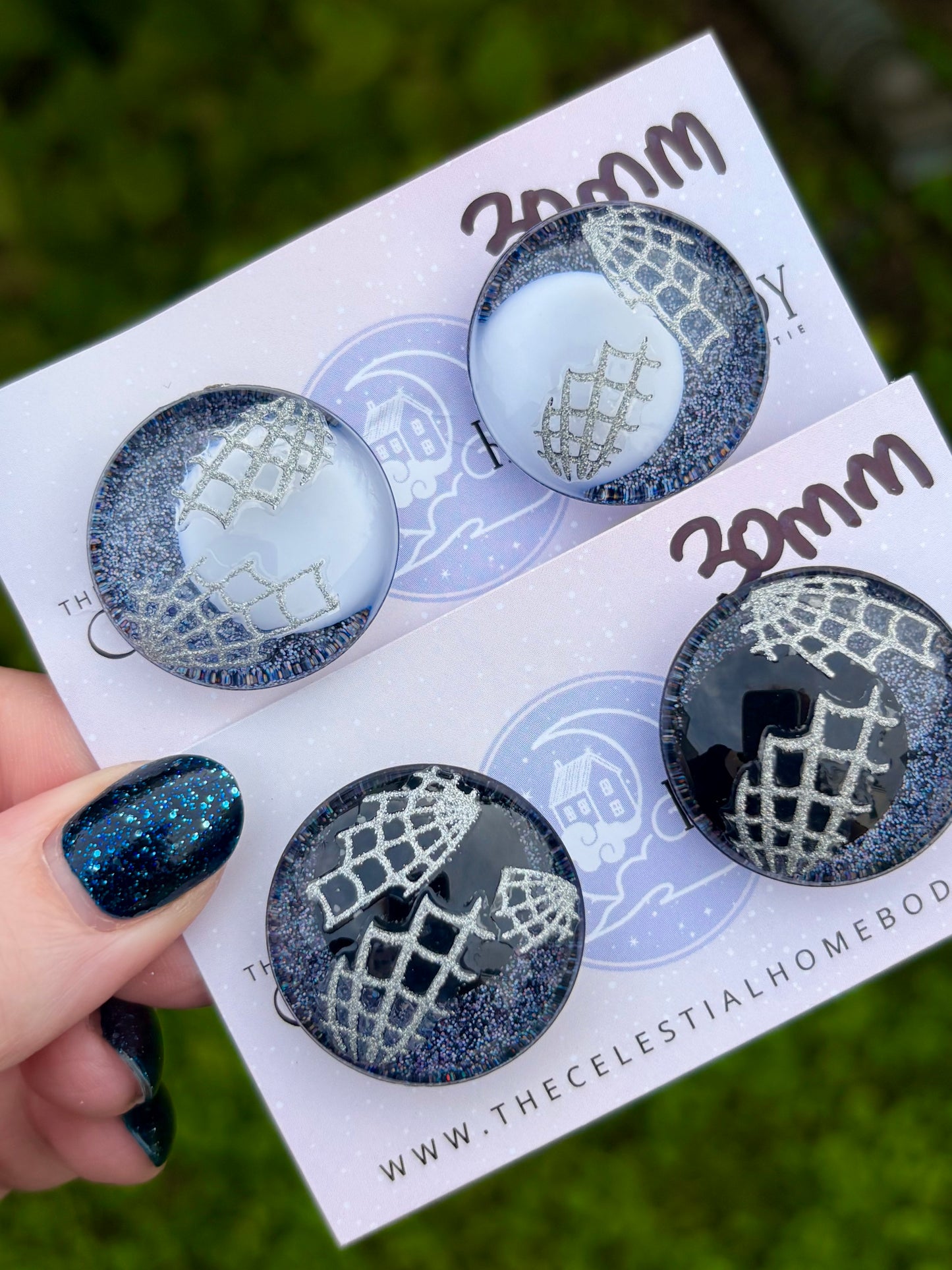 Spider Web Holographic - 3D Safety Eyes