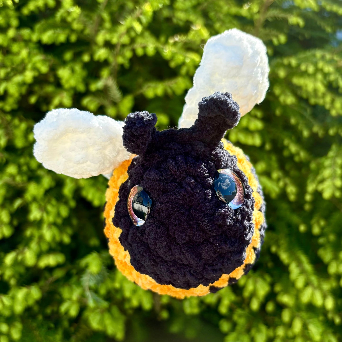 Barnelbee the Bumble Bee Beginner Friendly LOW SEW Crochet Pattern Digital Download Quick Amigurumi Pattern