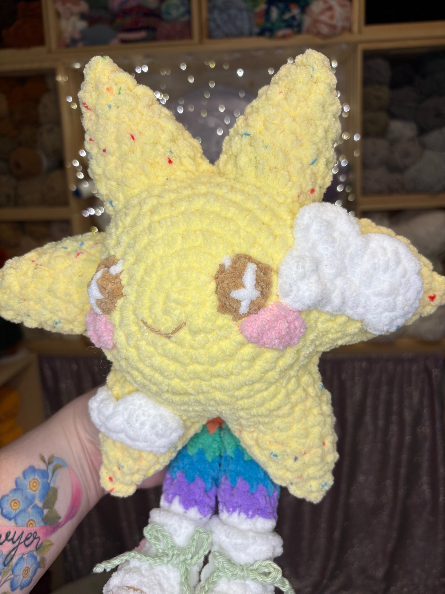 Sunshine Guy Handmade Crochet Plushie