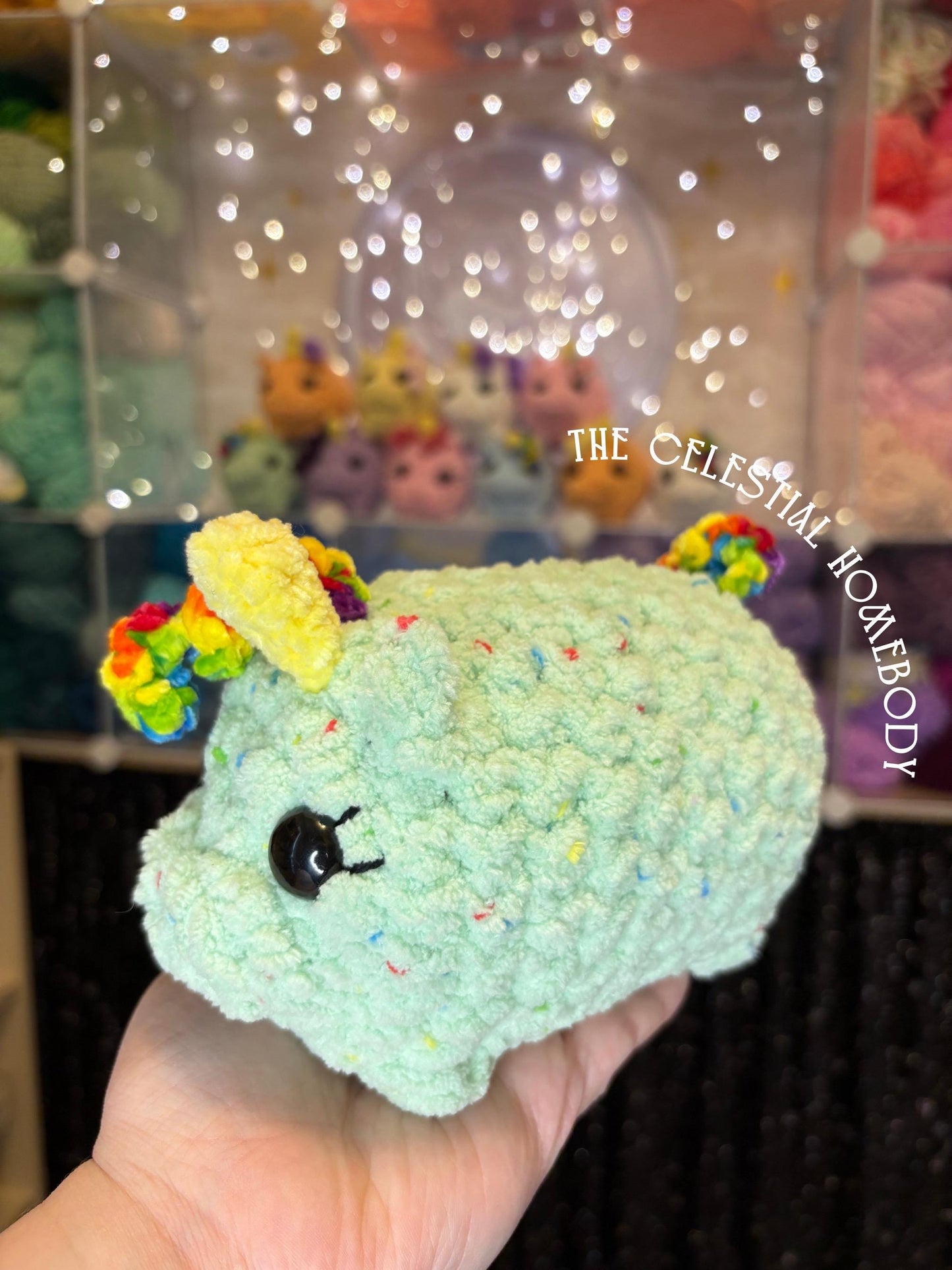 Loaf Unicorn Beginner Friendly LOW SEW Crochet Pattern Digital Download Quick Amigurumi Pattern