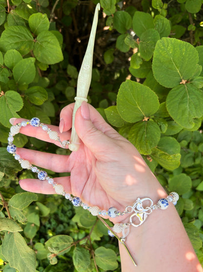 Porcelain Stardust Hook Halo 2 Tether Set