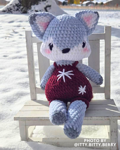 Finnegan the Fox No-Sew Crochet Amigurumi Pattern DIGITAL DOWNLOAD - Snuggle Sprites Collection