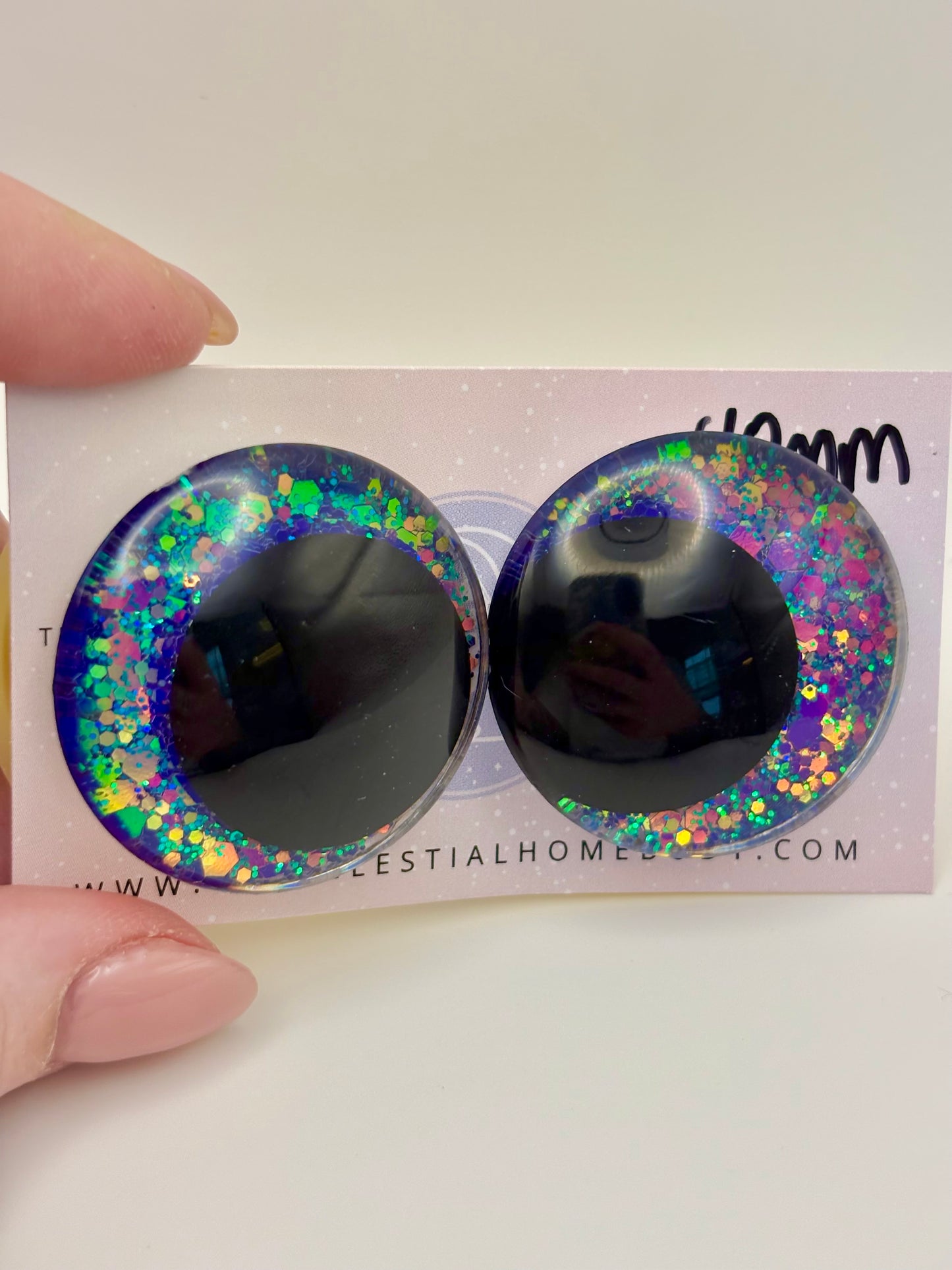 Rainbow Color Shifting 3D Safety Eyes