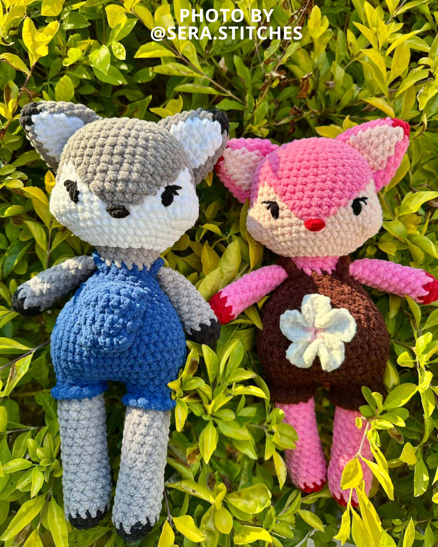 Finnegan the Fox No-Sew Crochet Amigurumi Pattern DIGITAL DOWNLOAD - Snuggle Sprites Collection