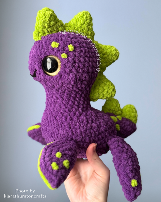 Sea Monster+Dinosaur 6-in-1 Crochet Pattern Digital Download Amigurumi Pattern