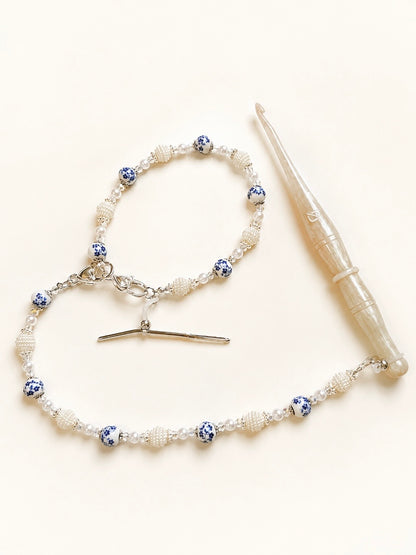 Porcelain Stardust Hook Halo 2 Tether Set