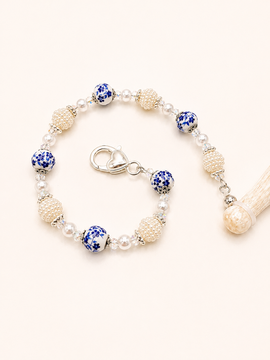 Porcelain Stardust Hook Halo - Tether Only