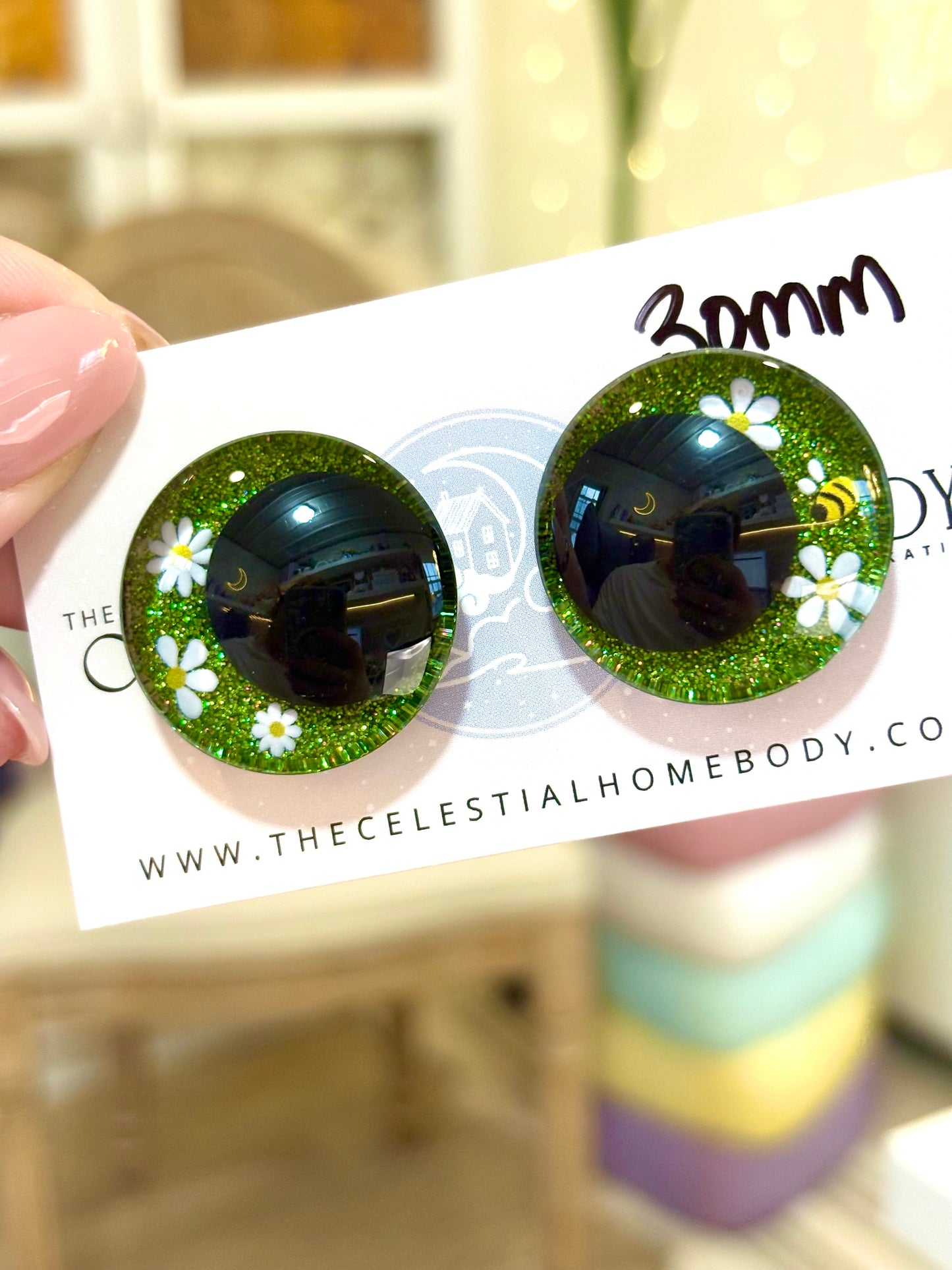 Bee and Daisy 3D Safety Eyes 30mm
