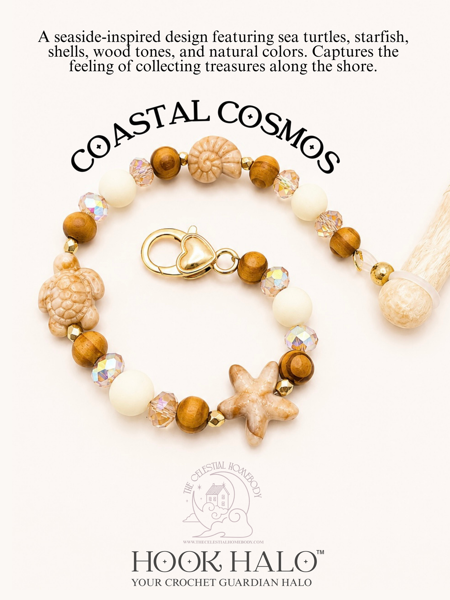 Coastal Cosmos Hook Halo - Tether Only