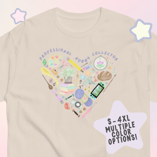 Colorful Professional Hobby Collector Unisex T-Shirt