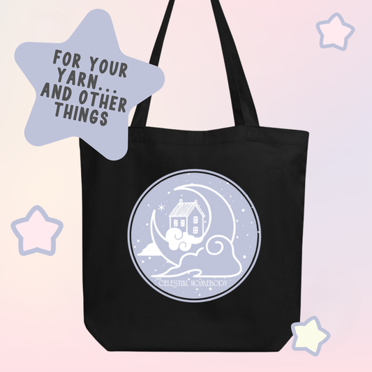 The Celestial Homebody Logo Eco Tote Bag