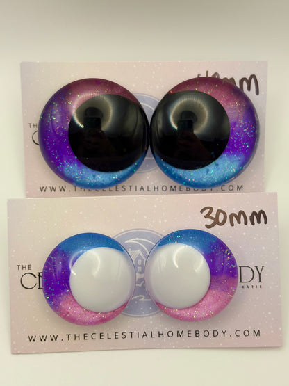 Sunrise Ombre (Pink, Purple, Blue) 3D Safety Eyes