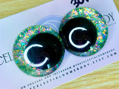 Opal Pastels Collection 3D Safety Sinker Eyes - 30mm, 25mm