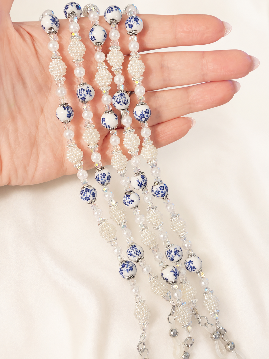 Porcelain Stardust Hook Halo 2 Tether Set