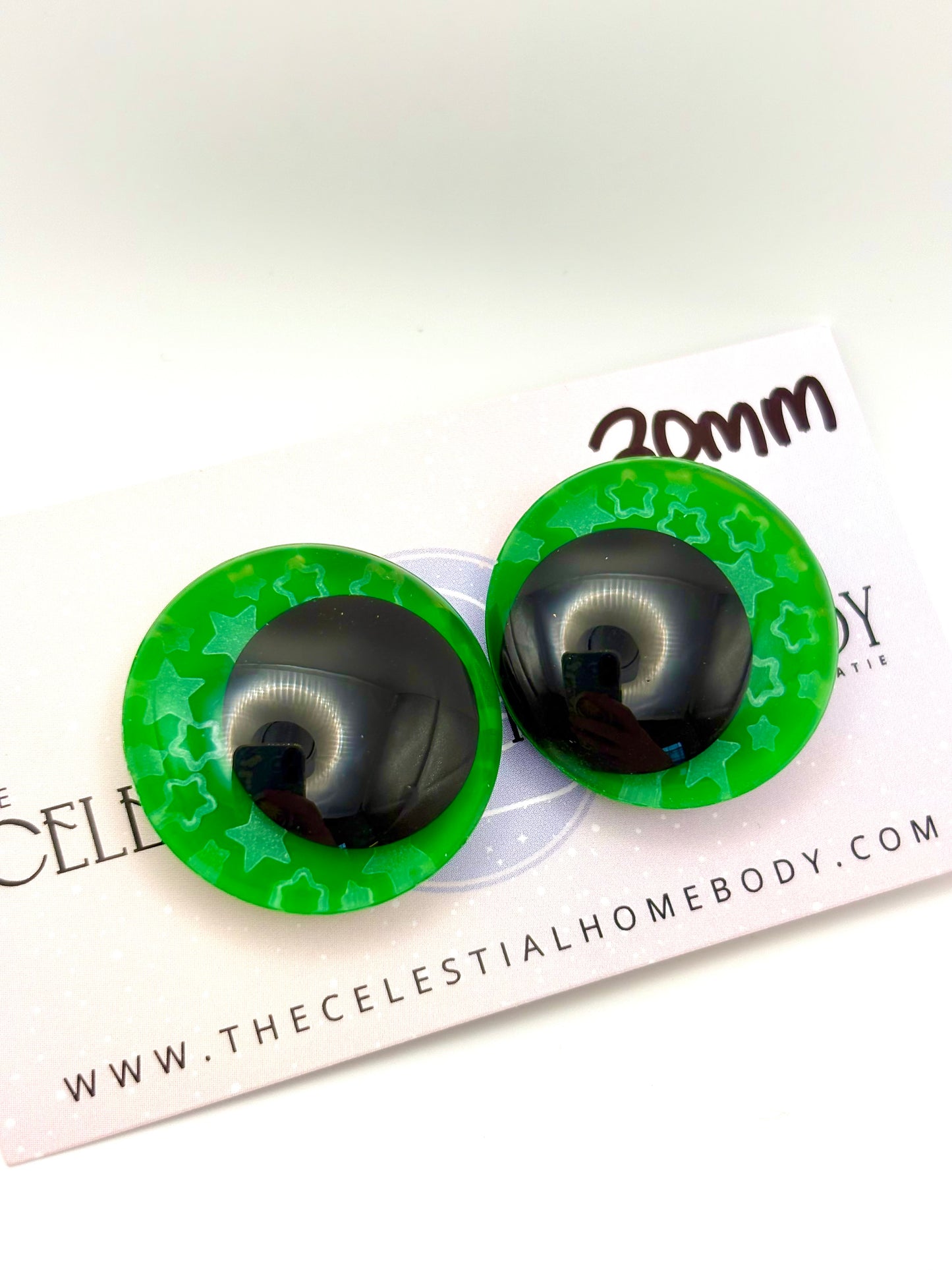 Star Command Glow-In-The-Dark 3D Safety Eyes