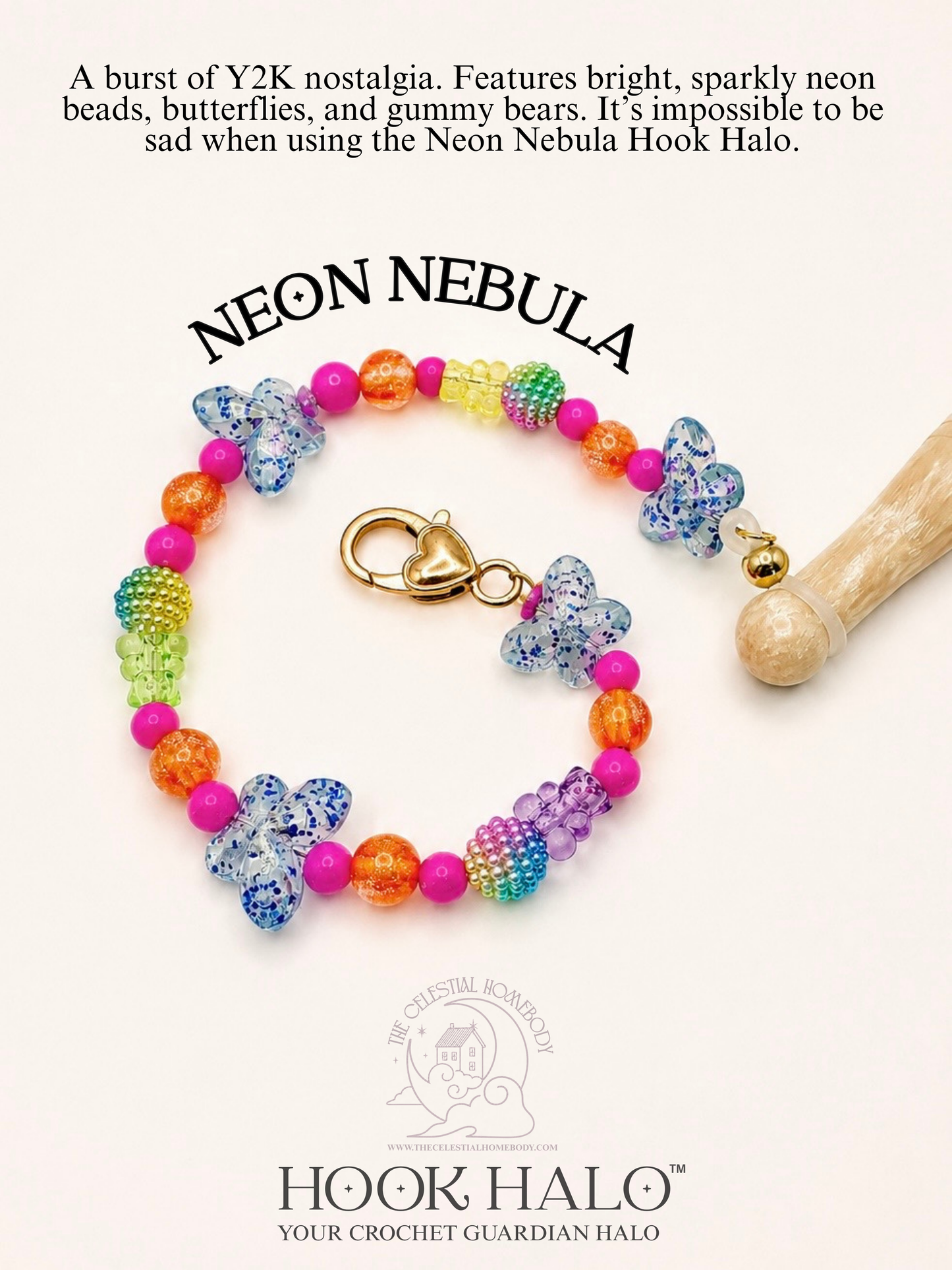 Neon Nebula Hook Halo 2 Tether Set