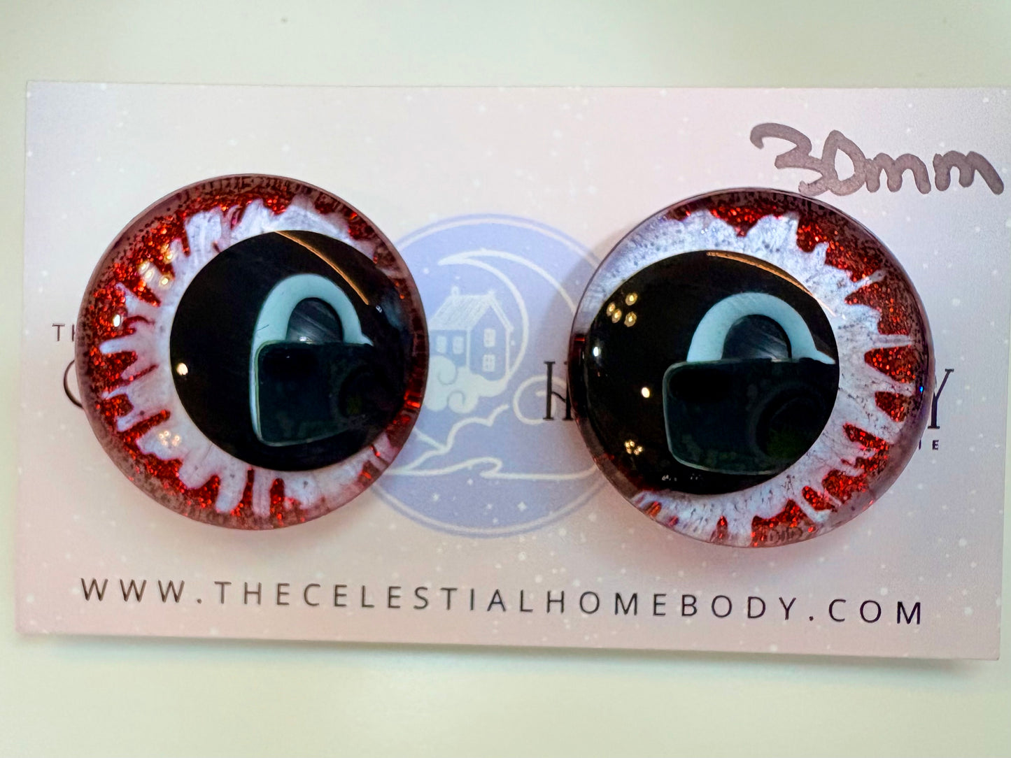 Sith Lord 3D Safety Eyes - 25mm, 30mm