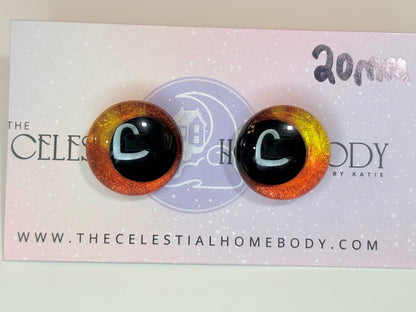 Derpy Tiger 3D Safety Eyes - 20mm, 30mm, 35mm