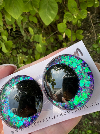 Mermaid Mood Color Shifting Teal/Blue/Green/Purple - 3D Safety Eyes