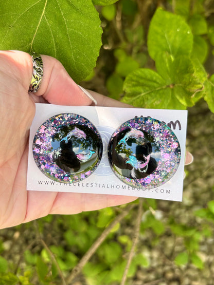 Y2K Dolphin Color Shifting Blue/Pink - 3D Safety Eyes