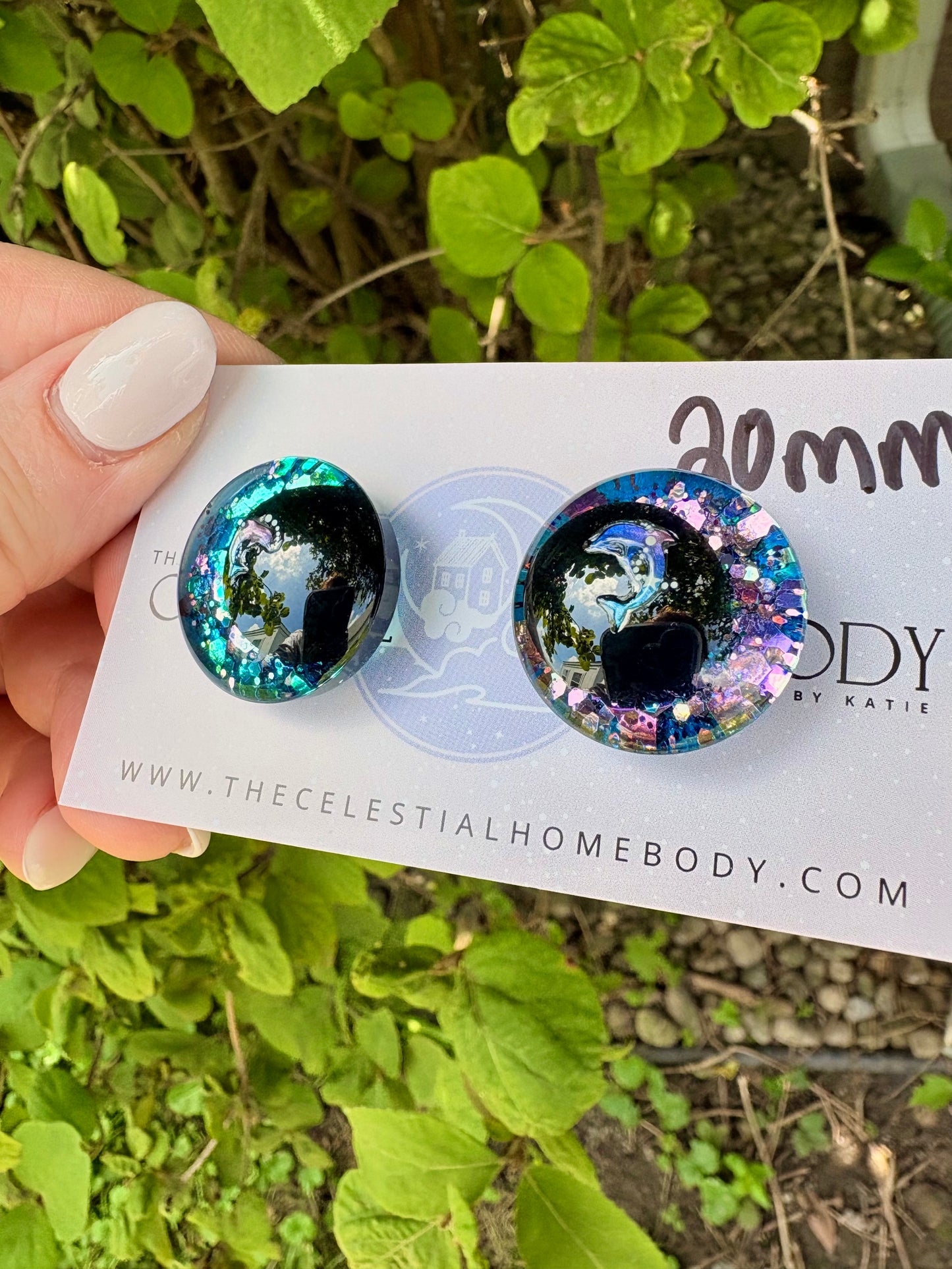 Y2K Dolphin Color Shifting Blue/Pink - 3D Safety Eyes