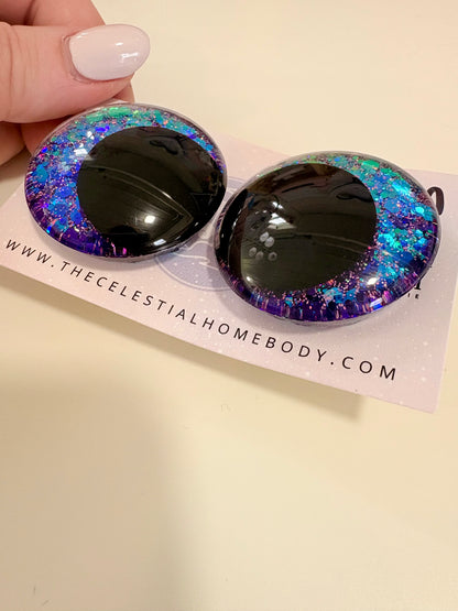 Mermaid Mood Color Shifting Teal/Blue/Green/Purple - 3D Safety Eyes