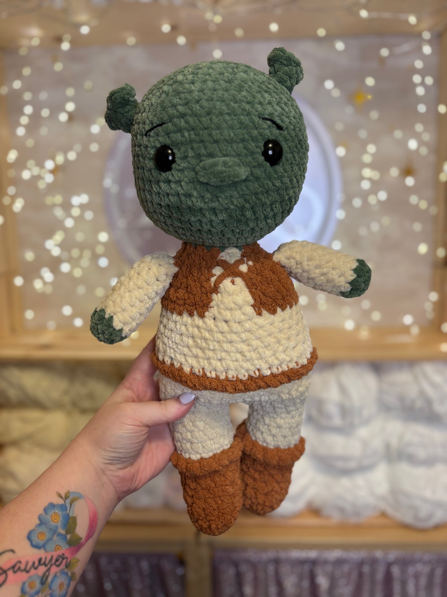 Ogre Handmade Crochet Plushie