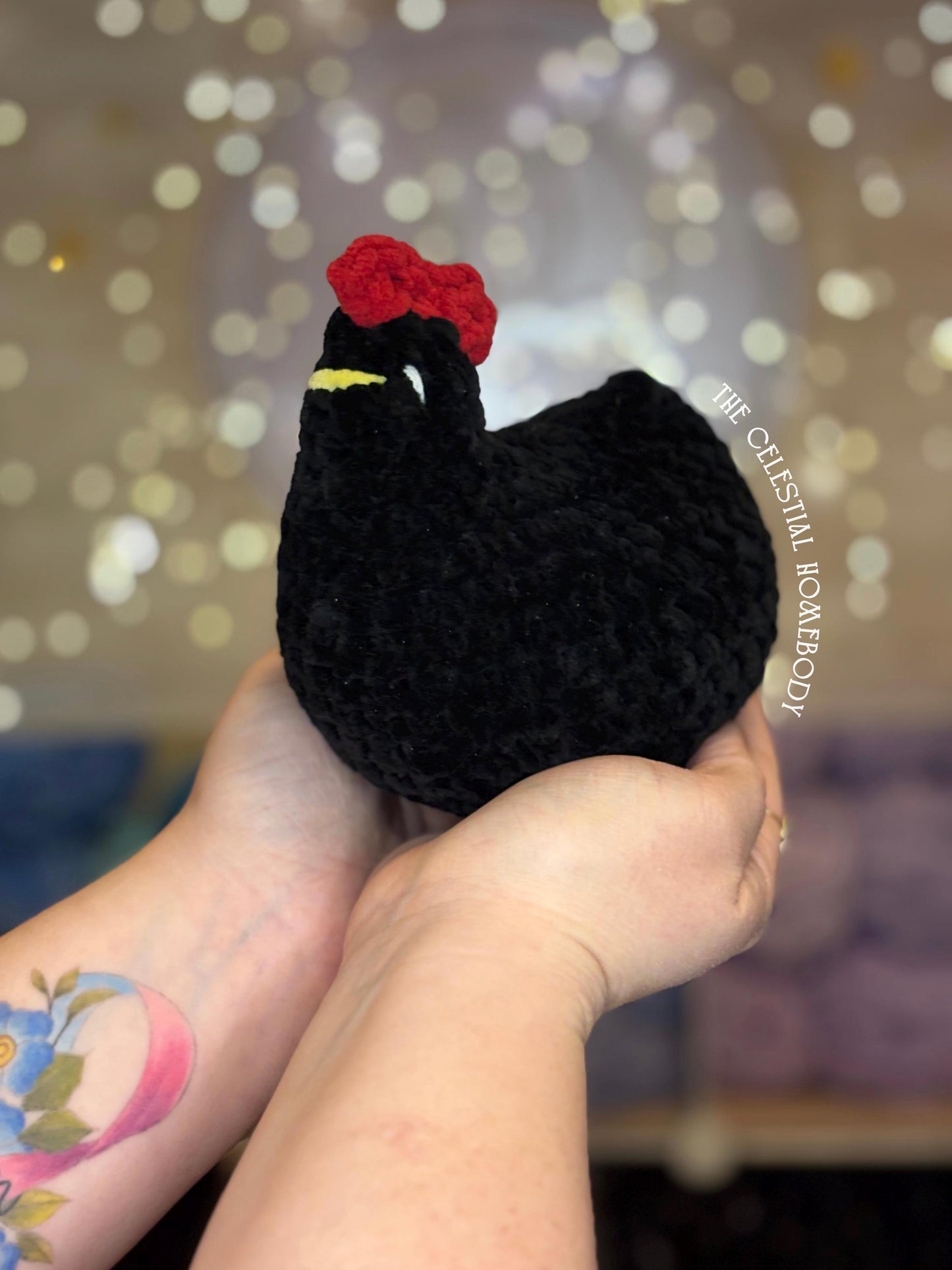 Stardew Valley Chicken Plushie | Handmade | Amigurumi | Super Soft | Gift | Gamer Office | Desk Ornament