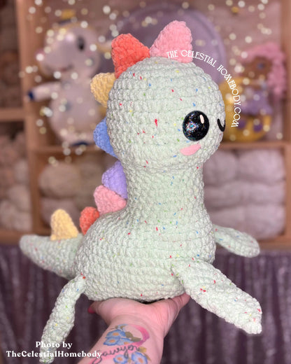 Sea Monster+Dinosaur 6-in-1 Crochet Pattern Digital Download Amigurumi Pattern